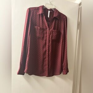 NY Collection Button-Up Shirt